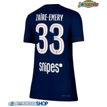 Maglie da calcio Paris Saint-Germain Warren Zaire-Emery #33 Prima Maglia Femminile 2025-26 Manica Corta